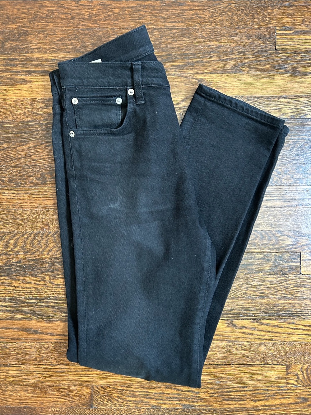 Agolde Men's Black Skinny Jeans